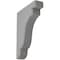 Ekena Millwork 1 3/4"W x 7 1/4"D x 9 1/2"H Bedford Wood Vintage Decor Bracket, Pebble Grey BKTWD02X07X10BEPG - alternate 1